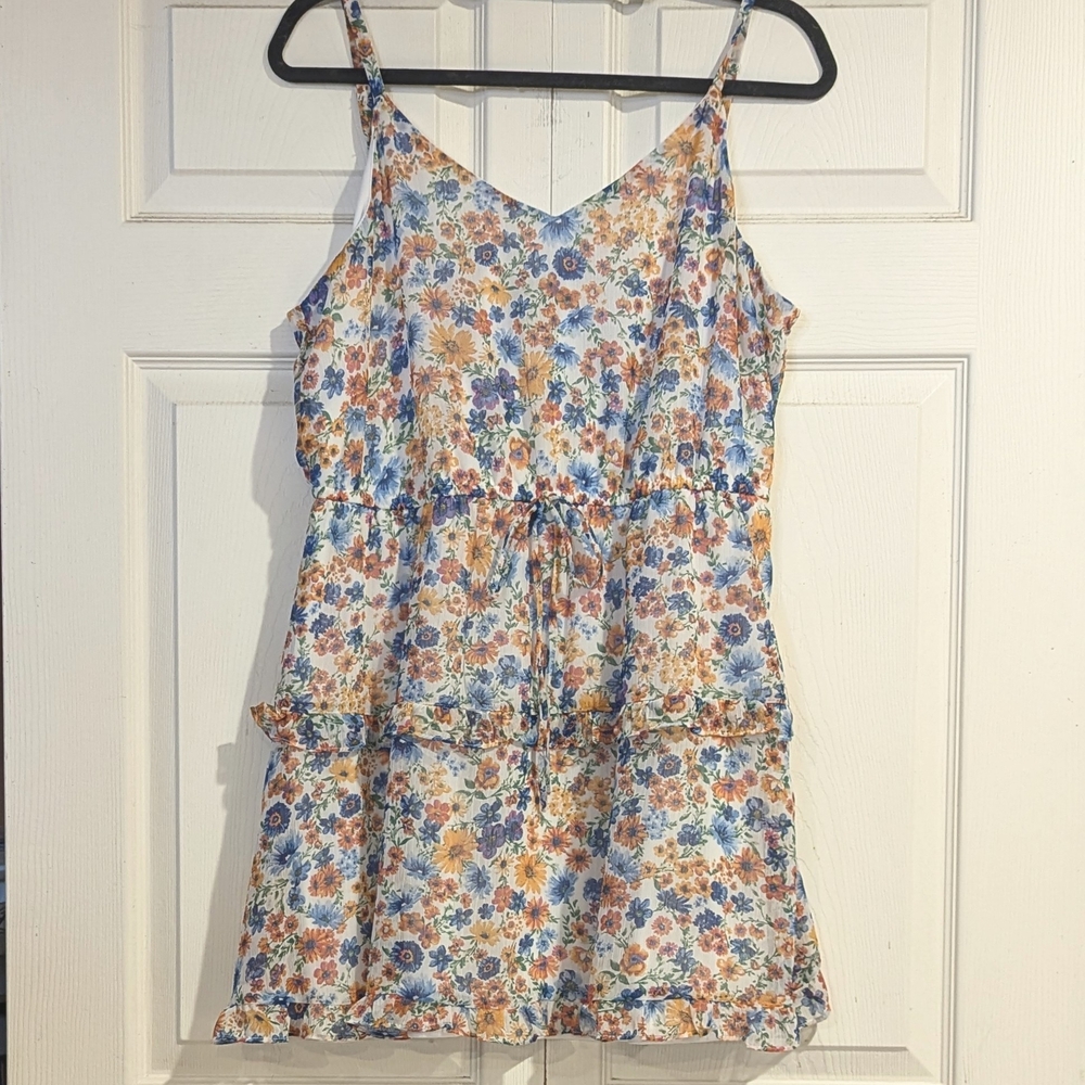 Floral Spaghetti Strap Dress